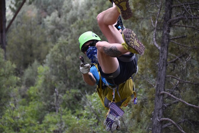 12-Zipline Adventure in the San Juan Mountains near Durango - What the $172.79 price covers