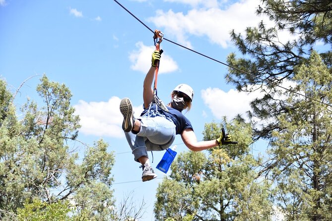12-Zipline Adventure in the San Juan Mountains near Durango - The uphill walk is the real test