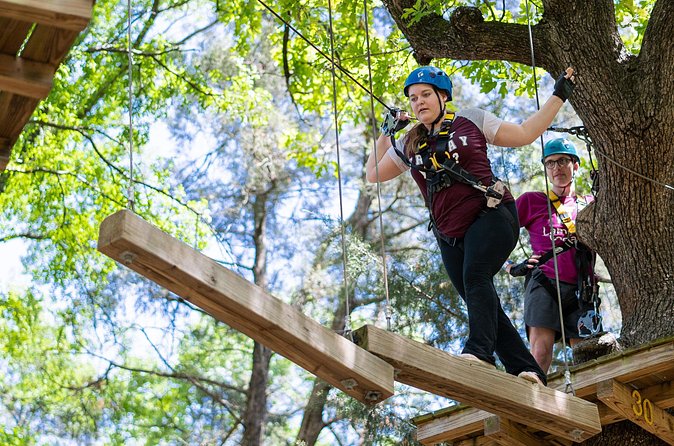 3-Hour Ropes Course & Zip Line Adventure - What the three-hour route feels like