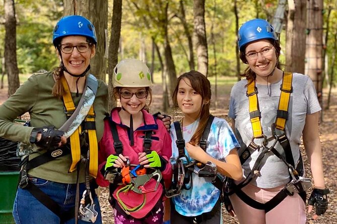 3-Hour Ropes Course & Zip Line Adventure - Getting started at Trinity Forest Adventure Park