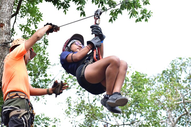 4 activities in 1 Horse Riding, ATV Shared, Cenote & Ziplines from Cancún - Horseback riding at a slower pace