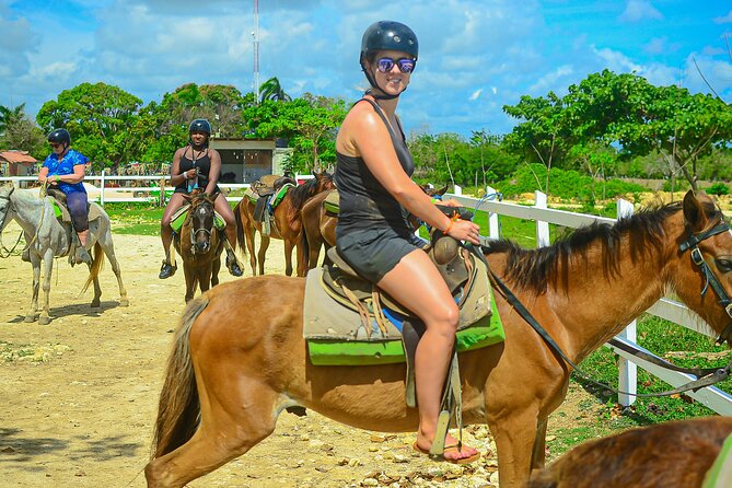 4 on 1 Tour. (Included Buggy, Zip lines, Horseback & Atabey Park) - Starting at Bavaro Racing Punta Cana