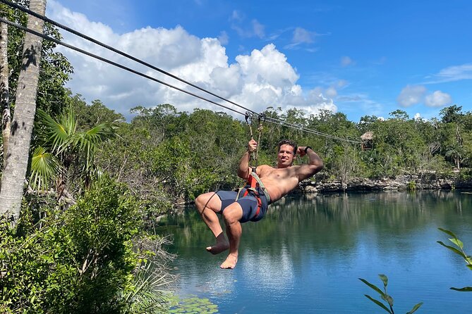 4 Private Cenotes, Zip-Lines, Canoes & Mayan Village with Delicious Lunch - Four Different Cenote Experiences