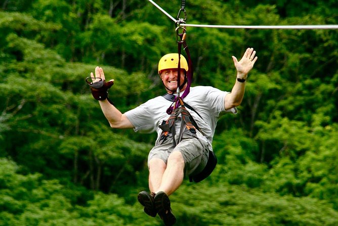 5 Hour Off-Road ATV+ Zipline+ Waterfall Rappelling+ Tractor Jungle Tour - El Encanto Waterfall makes the day memorable