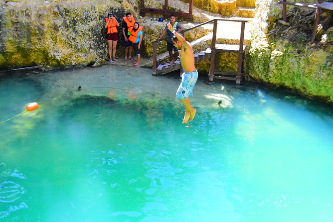 5-in-1 Adventure in Cancun: ATVs, Ziplines, Speed Boat, Snorkel and Cenote Swim - The transfer inland to the Ruta de los Cenotes