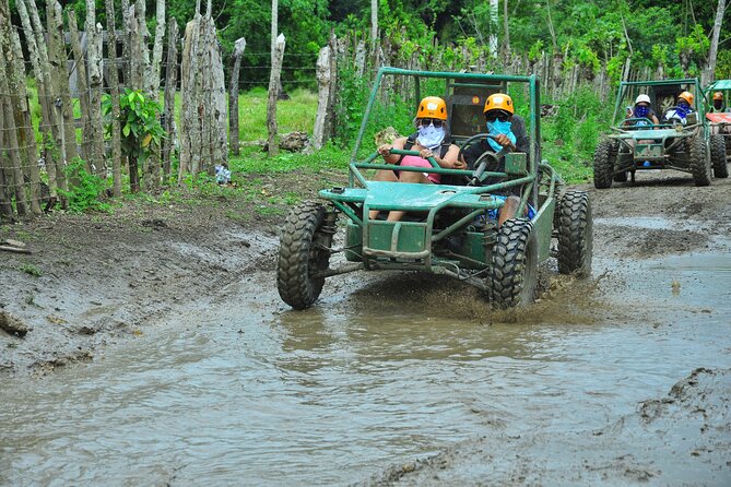 5 tours in 1 (Eco Farm/Horseback/City Tour/Buggy/Zipline) - Horseback riding through plantations and river country