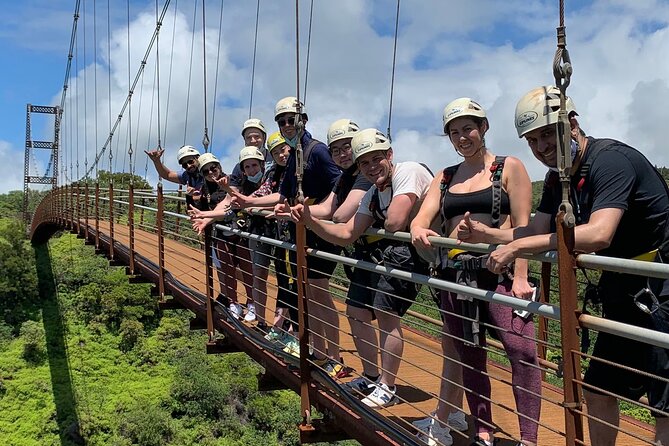 6 Dual-Zipline Mountain Adventure in Maui - Crossing Hawaii’s longest suspension bridge