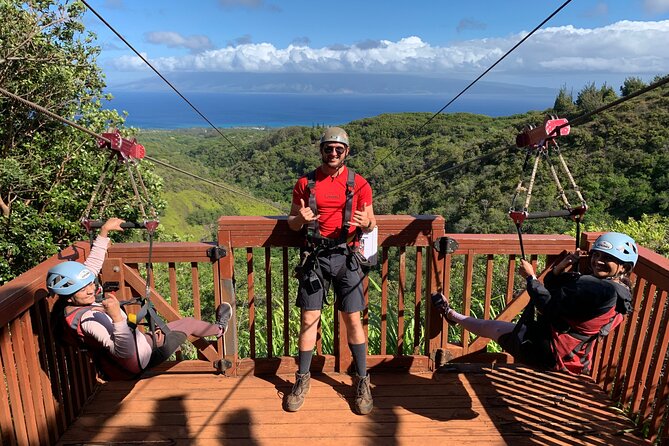 6 Dual-Zipline Mountain Adventure in Maui - The views above Kapalua and Kaanapali