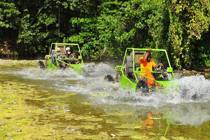 6 in 1 tours Full Day Safari, Zipline, Buggies and Horse Riding - Ziplining with the required safety gear