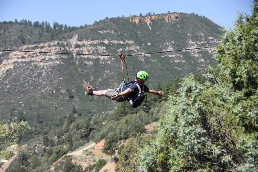 6-zipline Adventure in the San Juan Mountains near Durango - Who will enjoy this most