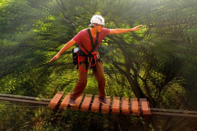 6 Zipline & Adventure Tower EPIC COMBO - The 60-foot Adventure Tower changes the pace