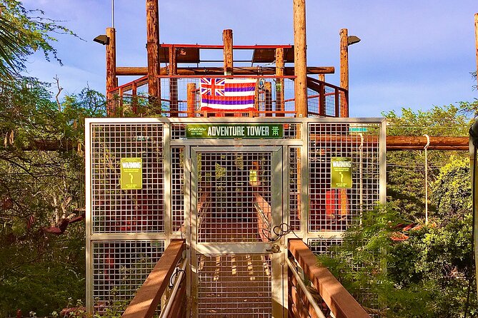 6 Zipline & Adventure Tower EPIC COMBO - Meeting point, clothing, and rules