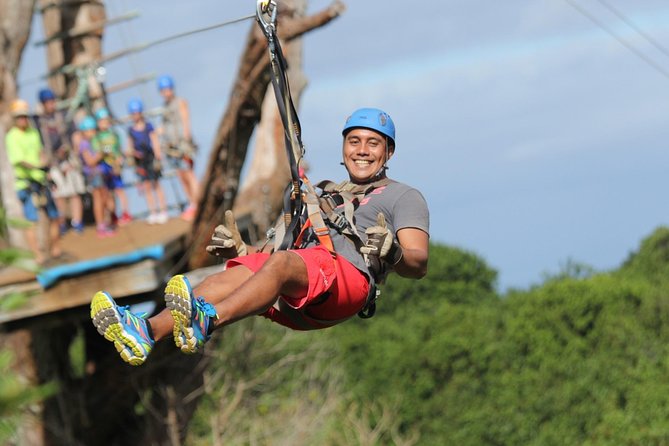 7-Line Maui Zipline on the North Shore - Flying above Maui’s North Shore at Camp Maui
