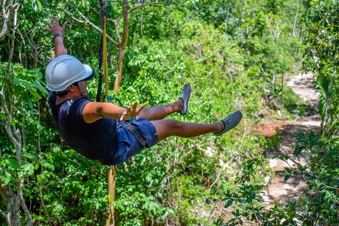 Action-packed Cancun ATV tour, Ziplines, Cenote, Lunch and More - Mexican food, drinks, and the end of the day