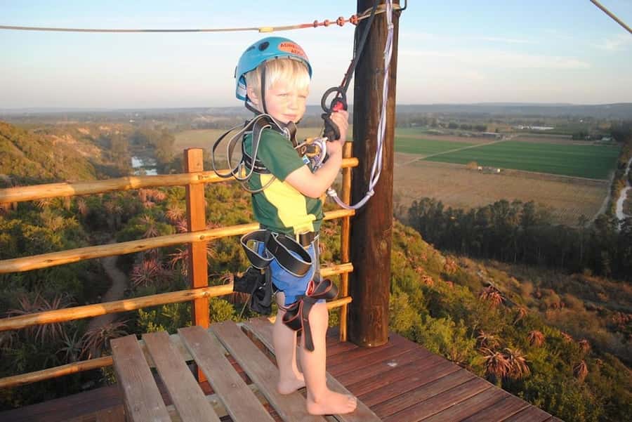 Adrenalin Addo Adventure Park: Zip Line and Giant Swing - The 18-meter giant swing