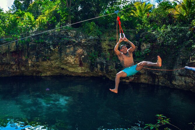 Adrenaline Adventure, Zip Line, ATV and Cenote Maya - The strongest part of the experience