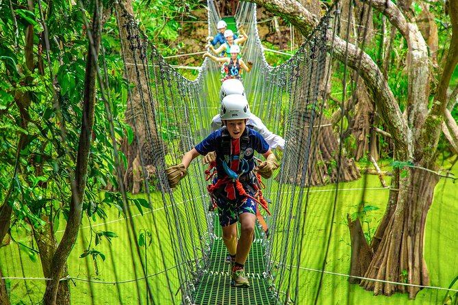 Adrenaline Adventure, Zip Line, ATV and Cenote Maya - Riding the Can-Am Outlander through the jungle