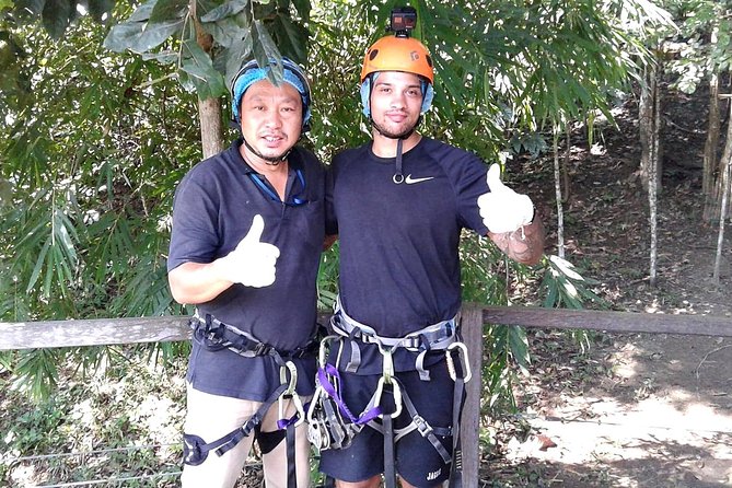 Adrenaline Chiangmai Zipline+ATV - Getting comfortable on the ATV