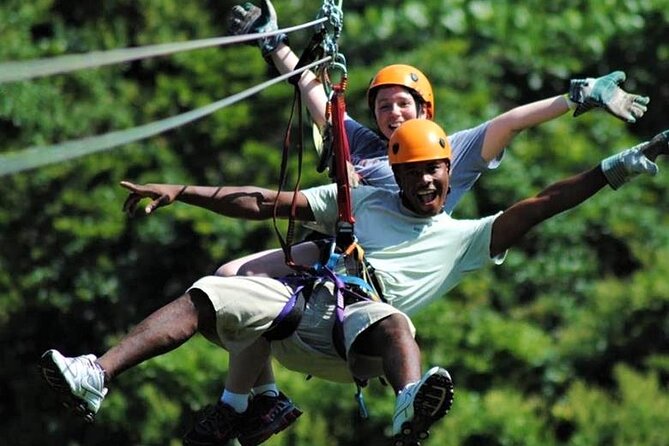 Adrenaline of Zipline el Valle from Samana Special for little cruisers - Ten runs, not just one quick thrill