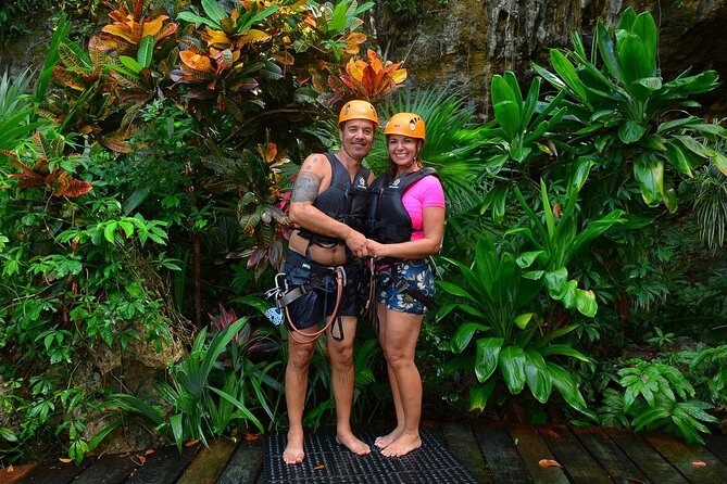 Adrenaline Tour from Cancún, ATV, Zipline, Cenote and Lunch - Starting with a Mayan ceremony
