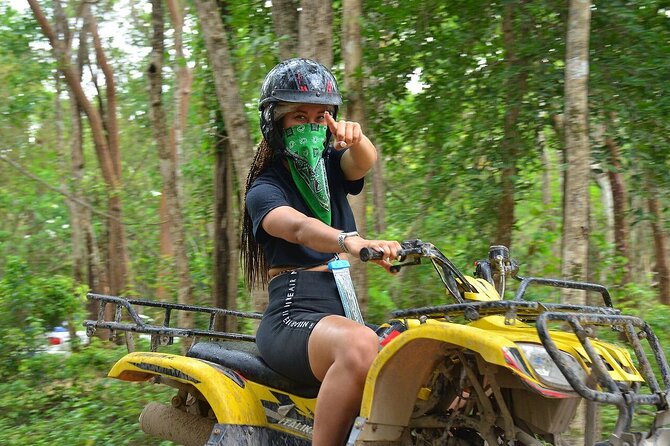 Adventure day to Tulum: ATVs, Cenote, Ziplines, lunch & transport - Six ziplines, including a water run
