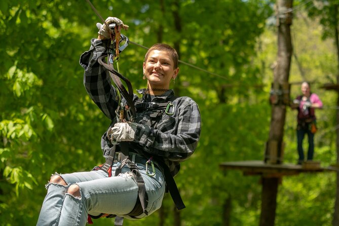 Adventure Park Ziplining and Climbing in Nashville - The 13 trails: more than a zipline ride