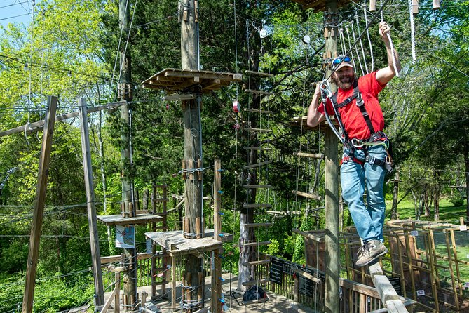 Adventure Park Ziplining and Climbing in Nashville - How much time should you allow?