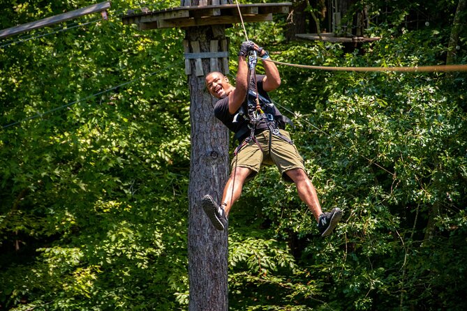 Adventure Park Ziplining and Climbing in Nashville - Your first steps: gear, safety, and choosing a route