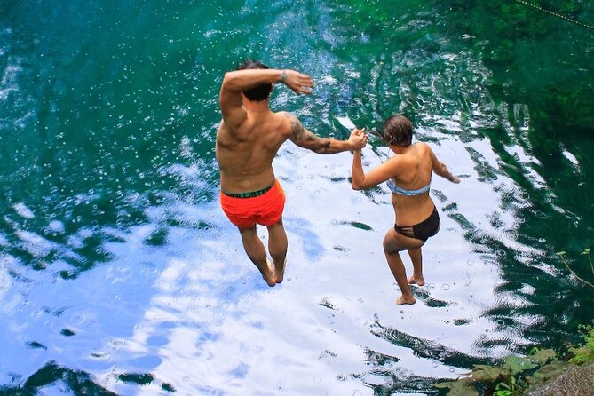 Adventure tour on ATV with Zip Line and Cenotes in Mayan Jungle - Cooling off in an authentic cenote