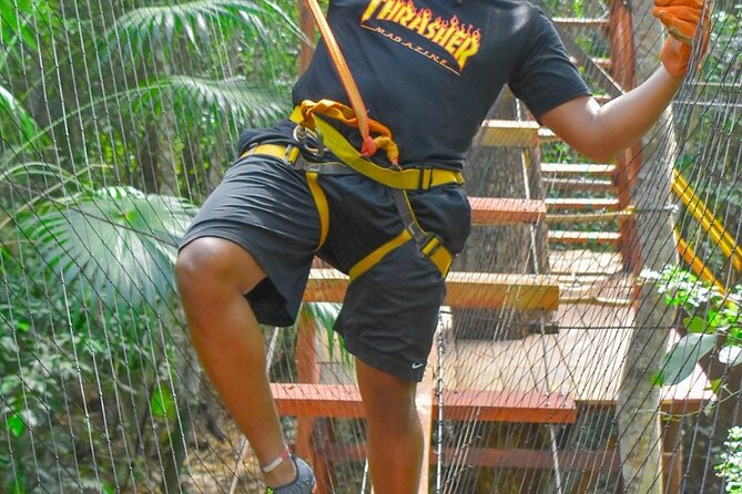 Adventure tour on ATV with Zip Line and Cenotes in Mayan Jungle - Adding a zip line to the mix