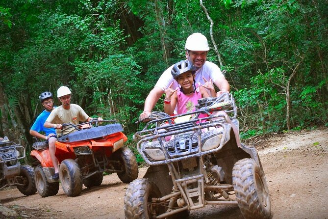 Adventure with ATV Rides, Zip Lines and Cenote at Tulum Jungle - One morning, three kinds of jungle adventure