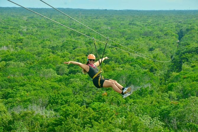 Adventure with ATV Rides, Zip Lines and Cenote at Tulum Jungle - Lunch that keeps the day practical