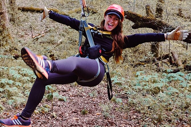Adventureworks Ziplines at Nashville West - Weather, shade, and the look of the forest