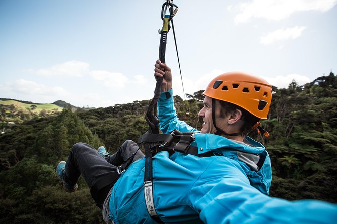 Adventurous Zipline Tour in Coromandel - The 18-minute railway ride to the course
