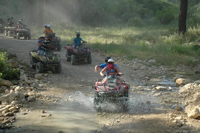 Alanya 3 in 1 Combo Full Day Tour Rafting Zipline Quad Bike - Lunch arrives late, so plan for it