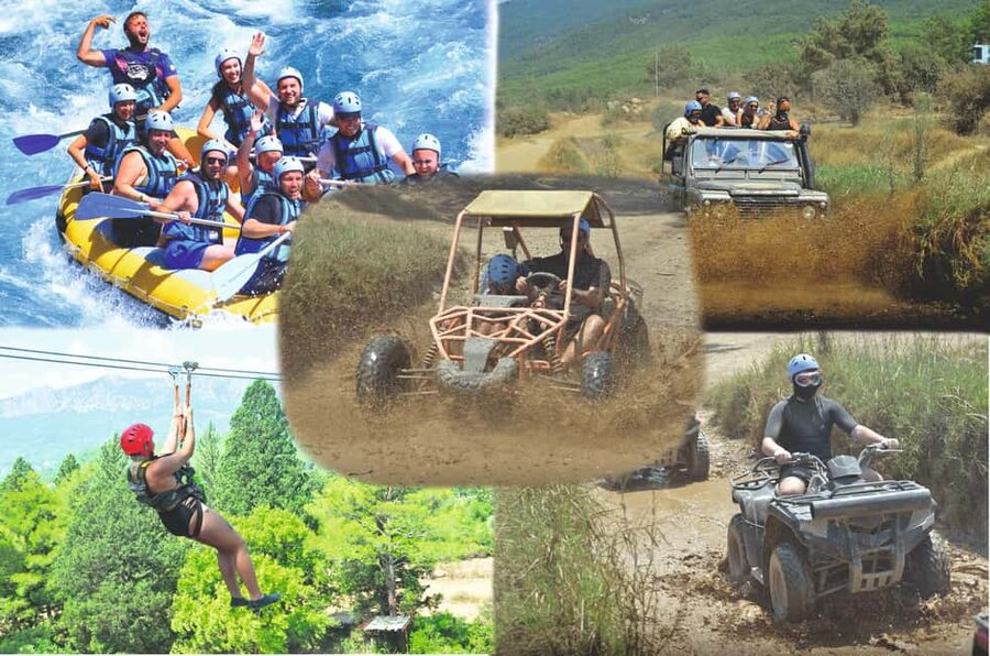 Alanya/Antalya: Buggy, Jeep, Rafting, & Zipline Tour + lunch - Köprülü Canyon gives the day its character
