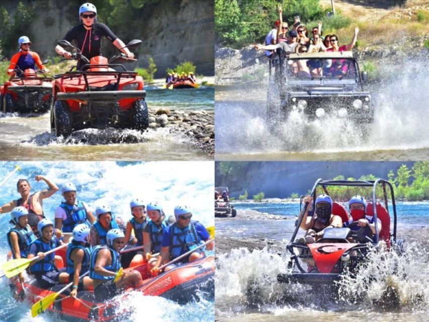 Alanya/Antalya: Buggy, Jeep, Rafting, & Zipline Tour + lunch - Safety briefing and getting ready at base camp
