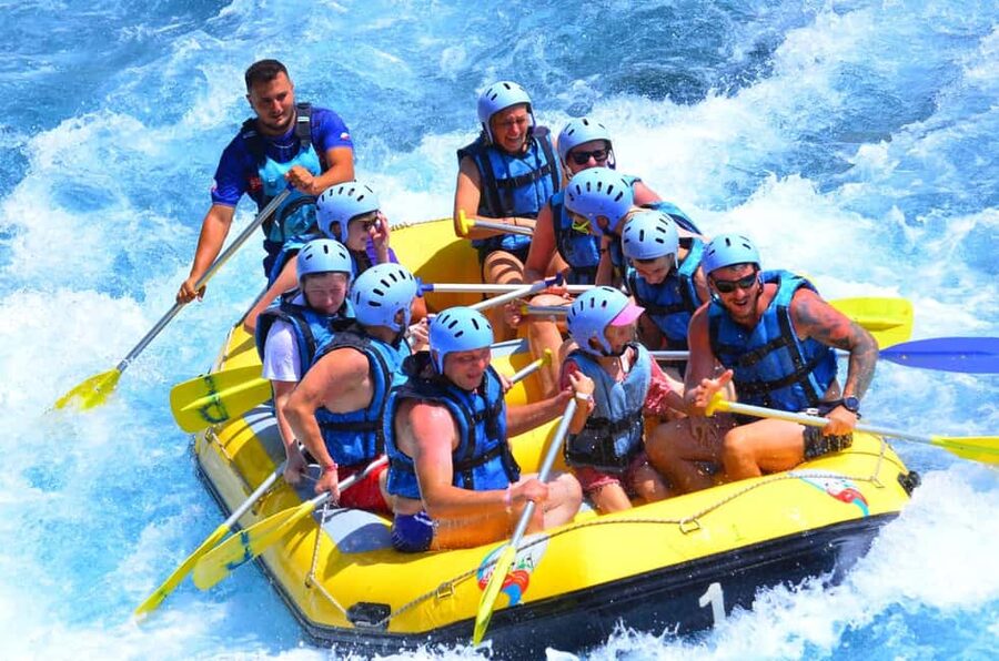 Alanya/Antalya: Buggy, Jeep, Rafting, & Zipline Tour + lunch - Riverside lunch arrives after the main morning action