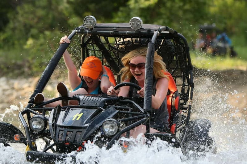Alanya /Antalya /Side Rafting and Buggy, Quad Option Zipline - Lunch at the Rafting Center