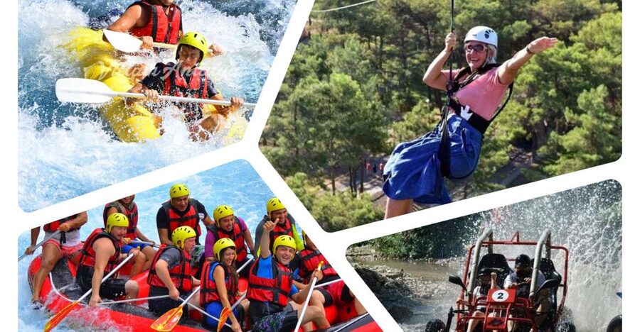 Alanya : Rafting, Quad/ Buggy & Zipline Adventure Combo Tour - Starting with 7 km on the Köprüçay River