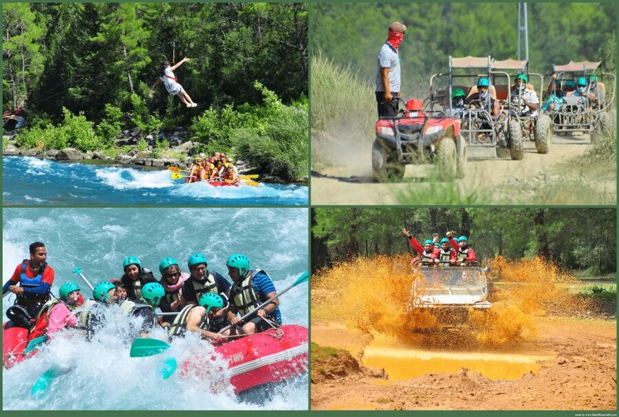 Alanya: Rafting, Zipline, Quad, Buggy, Jeep Tour with Lunch - Why Köprülü Canyon rafting is the main event