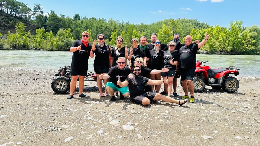 Alanya/Side/Antalya: Canyon Rafting, Buggy & Zipline Tour - Ziplining adds a short burst of height