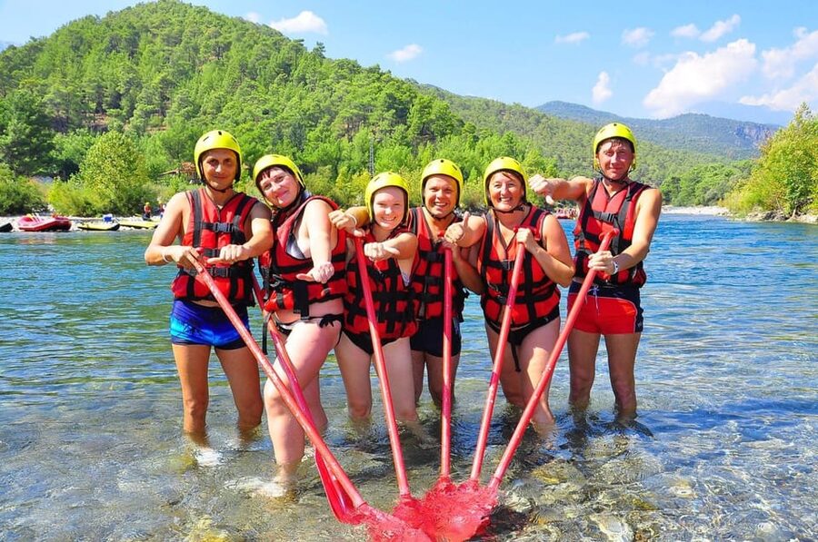Alanya/Side: Rafting, Zipline & Quad in Canyon with Lunch - Lunch, swimming, and the useful pause in the day