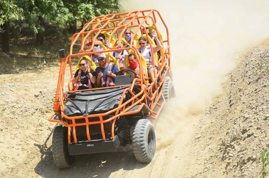 Alanya: Super Combo Quad, Buggy, Rafting & Zipline w/Lunch - Two hours on the river with lively captains