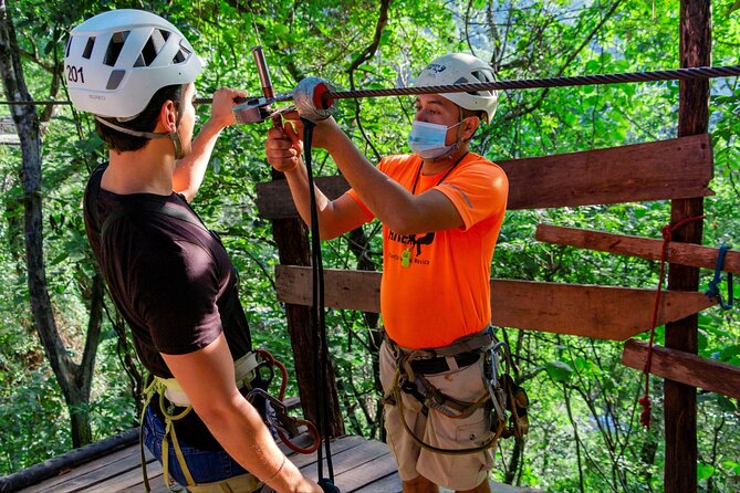 All-in-one PV Experience: Suspension bridge, Quads, Buggies, Ziplines and Mules - Riding the dirt roads to El Salto waterfall