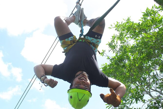 All Weather Adventure: Ziplines, Single ATVs, and Cenote - Pickup from Cancun and the downtown meeting point