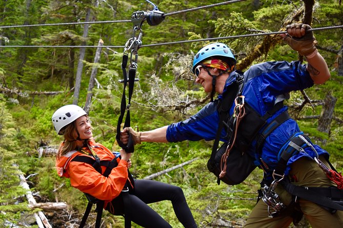 Alpine Zipline Adventure in Juneau, AK - How difficult is the adventure?