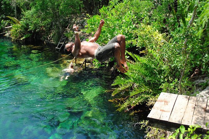 Amazing Adventure Experience in Riviera Maya: ATV'S, ZIPLINING AND MAYAN CENOTE - Ziplines for first-timers, not serious thrill seekers