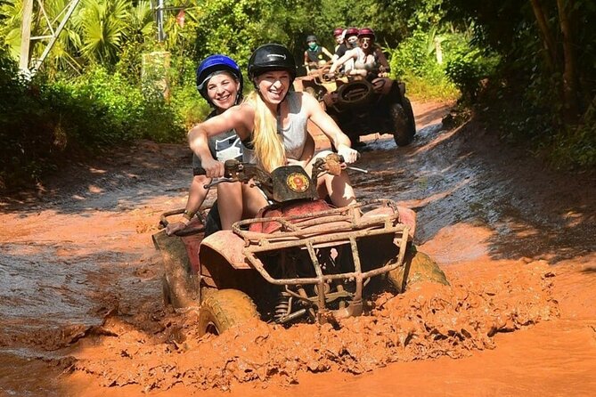 Amazing ATV with Zip Lines and Swim in Cenote with Round Transportation - Getting into the Mayan jungle
