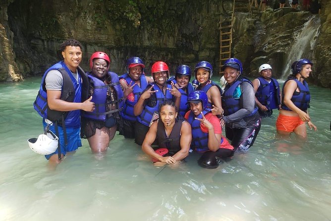 Amber cove and Taino Bay 7 Waterfall Zip lined & Dominican food - A Dominican Lunch After the Water